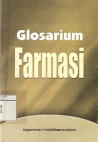Image of Glosarium Farmasi