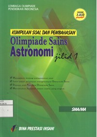 Image of Kumpulan Soal dan Pembahasan Olimpiade Sains Astronomi SMA/MA, Jilid 3