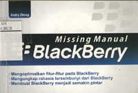 Image of Missing Manual Blackberry