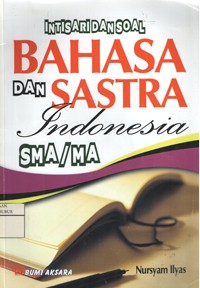 Image of Intisari dan Soal Bahasa dan Satra Indonesia SMA/MA