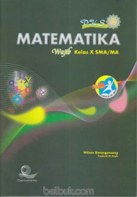 Image of Matematika Wajib Kelas X SMA/MA