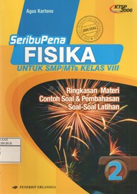 Image of Seribu Pena Fisika untuk SMP/MTs Kelas VIII