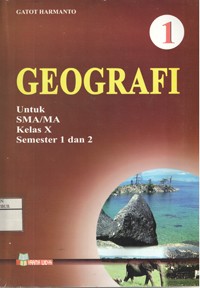 Image of Geografi untuk SMA/MA Kelas X semester 1 dan 2
