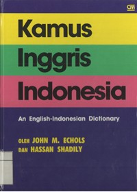 Image of Kamus Inggris - Indonesia, An English - Indonesian Dictionary