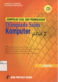 Image of Kumpulan Soal dan Pembahasan Olimpiade Sains Komputer SMA/MA, Jilid 2