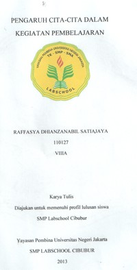 Image of Pengaruh Cita-Cita Dalam Kegiatan Pembelajaran