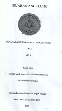 Image of Sejarah Angklung