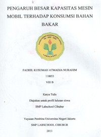Image of Pengaruh Besar Kapasitas Mesin Mobil Terhadap Konsumsi Bahan Bakar
