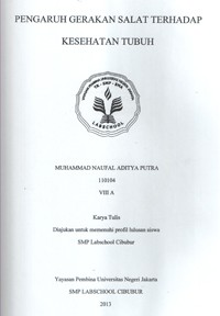 Image of Pengaruh Gerakan Salat Terhadap Kesehatan Tubuh