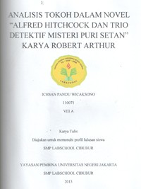 Image of Analisis Tokoh Dalam Novel Alfred Hitchcock dan Tiro Detektif Misteri Puri Setan