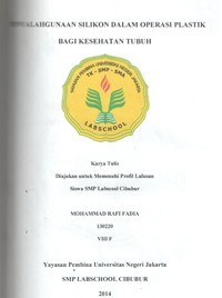 Image of Penyalahgunaan Silikon Dalam Operasi Plastik bagi Kesehatan Tubuh