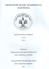 Image of Eksistensi Musik Tradisional Indonesia
