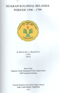 Image of Sejarah Kolonia Belanda Periode 1596-1799