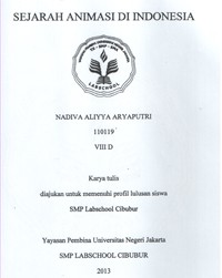 Image of Sejarah Animasi di Indonesia