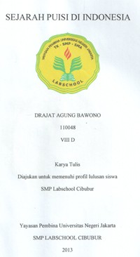 Image of Sejarah Puisi di Indonesia