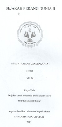 Image of Sejarah Perang dunia II