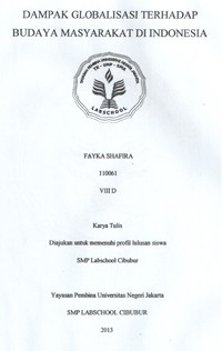 Image of Dampak Globalisasi Terhadap Budaya Masyarakat di Indonesia
