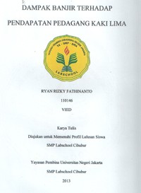 Image of Dampak Banjir Terhadap Pandapatan Pedagang Kaki Lima