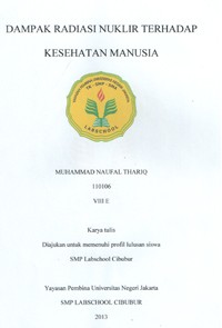 Image of Dampak Radiasi Nuklir Terhadap Kesehatan Manusia