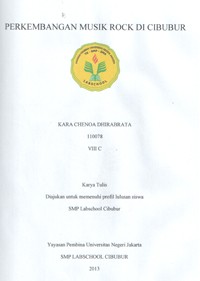 Image of Perkembangan Musik Rock di Cibubur