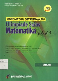 Image of Kumpulan Soal dan Pembahasan Olimpiade Sains Matematika SMA/MA, Jilid 1