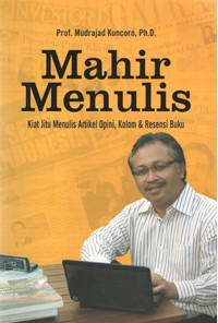 Image of Mshir Menulis (kiat jitu menulis artikel opini, koilom, dan resensi buku)