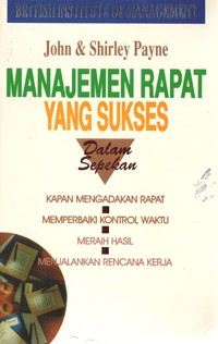 Image of Manajemen Rapat yang Sukses dalam Sepekan