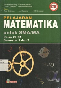 Image of Pelajaran Matematika untuk SMA/MA Kelas XI IPA Semester 1 & 2