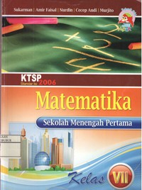 Image of Matematika SMP untuk Kelas VII