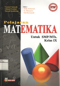 Image of Pelajaran Matematika untuk SMP/MTs Kelas IX