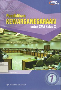Image of Pendidikan Kewarganegaraan untuk SMA Kelas X