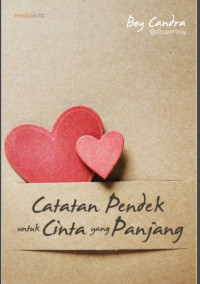 Image of Catatan pendek untuk ciinta yang panjang