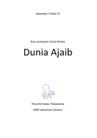 Image of Kumpulan Cerita Fantasi : Dunia Ajaib